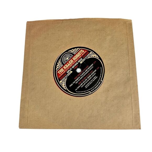 The Gaslamp Killer ‎Box Set 2008 Obey Records CD & 7in Shepard Fairey - Picture 4 of 8